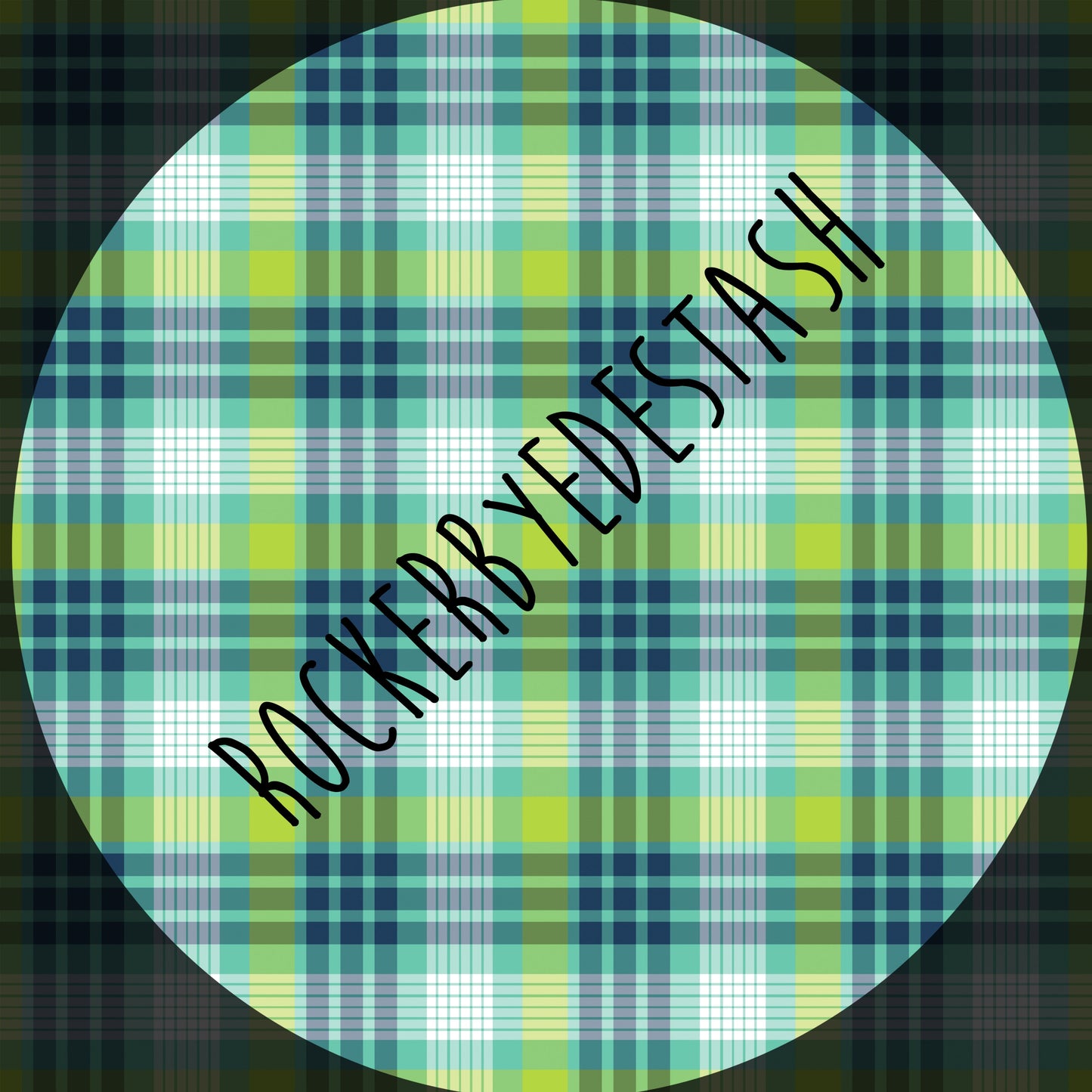 Round MM - Flash Plaid Fabric - Cotton Lycra - Retail all choices here