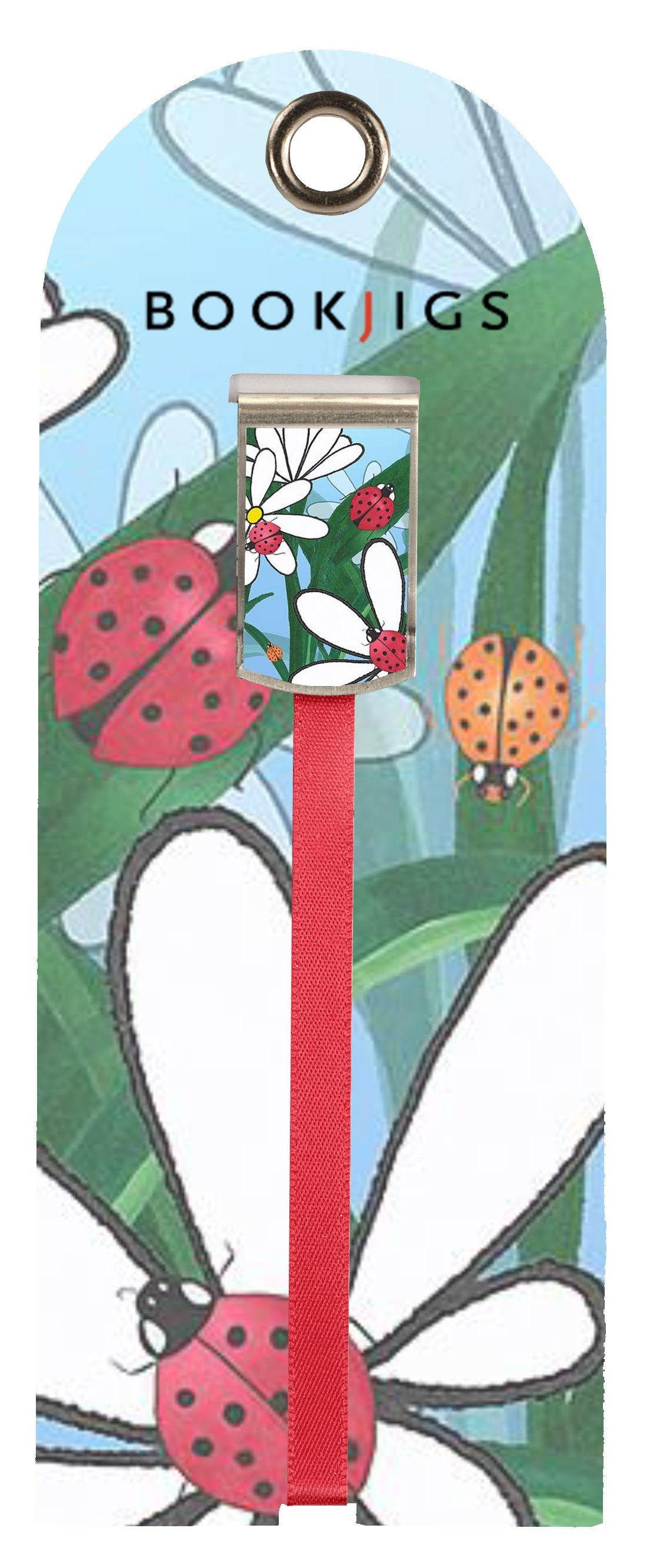 Daisy Ladybug - Bookjig by White Ladybug Inc. Bookmark Gift book reader