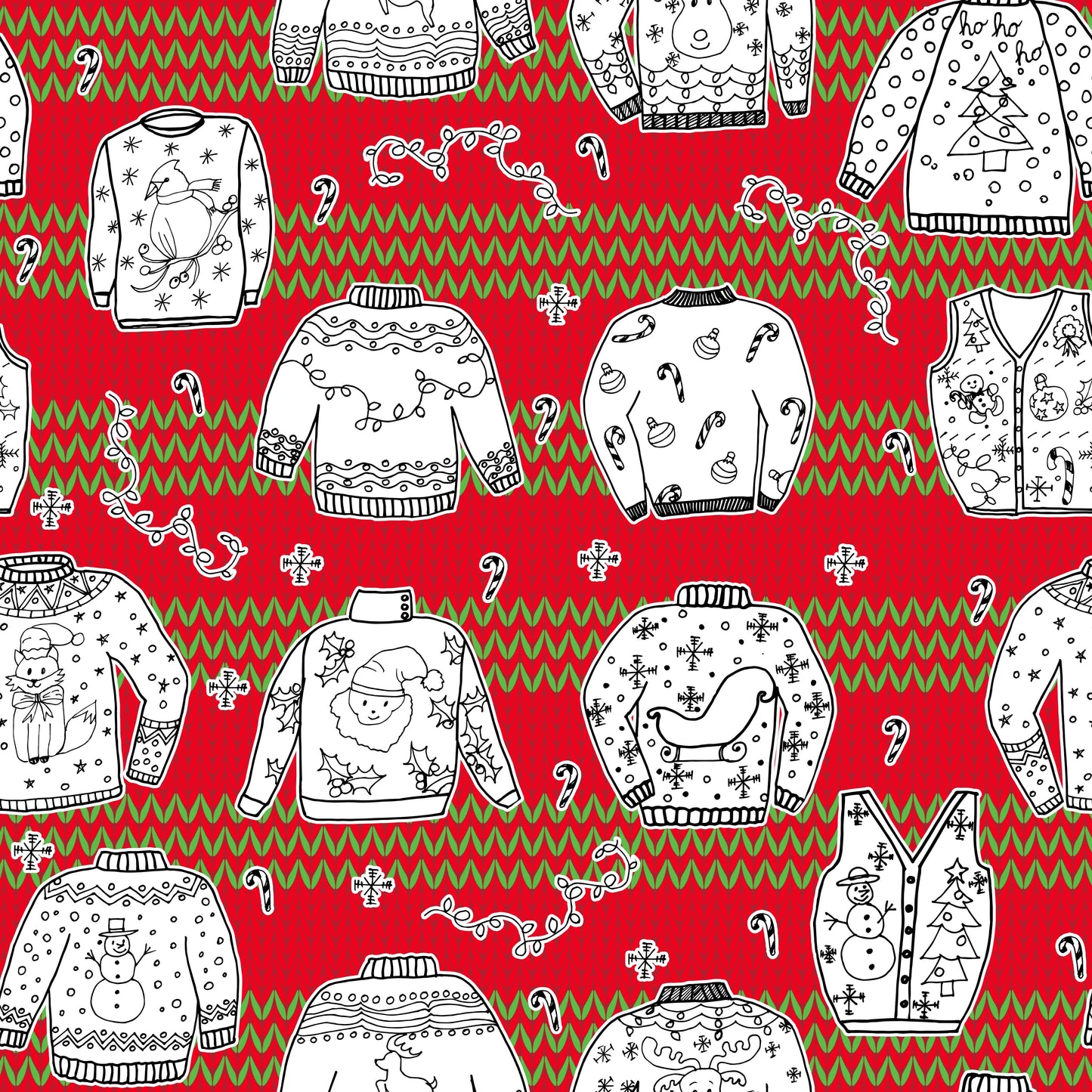 Minky - Round TT Holiday Winter Fall and Rerun Prints Retail