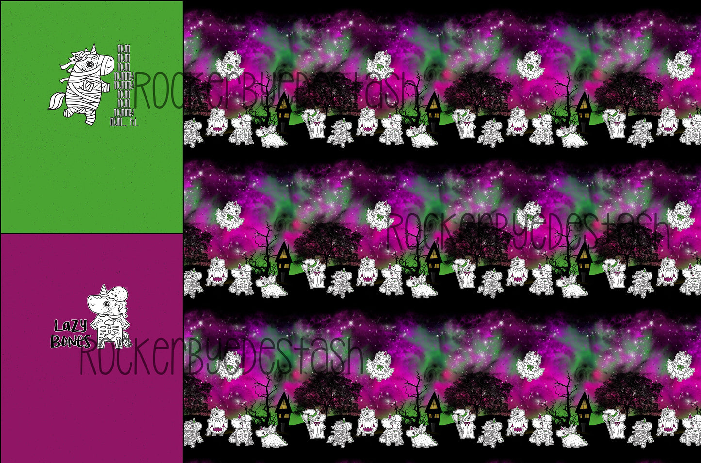 Minky - Round SS Halloween Patriarchy Retail Fabric Round