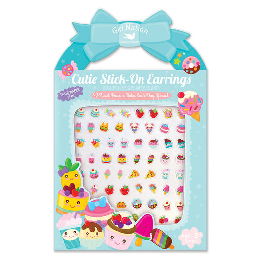 Cutie Stick-On Earrings | Sweets & Treats by Girl Nation - kids gift