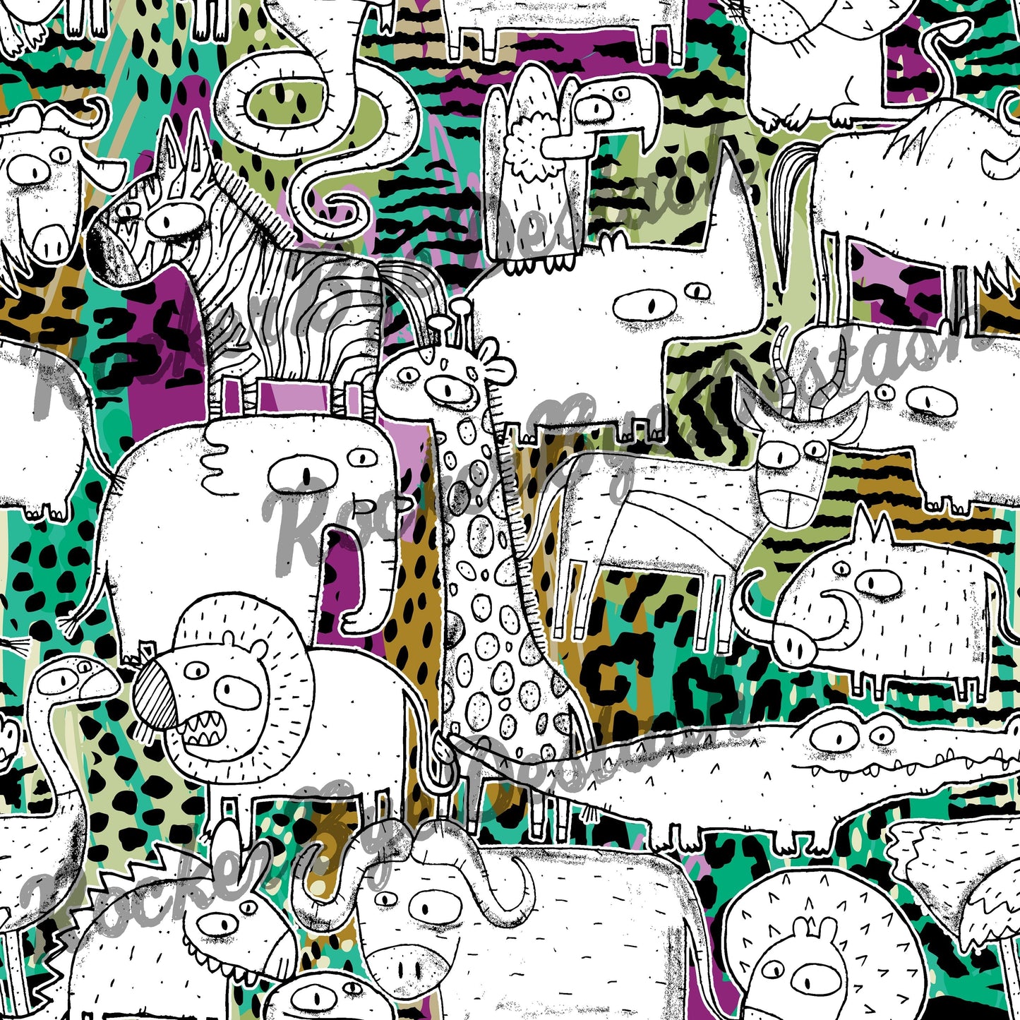 Minky - Round TT Holiday Winter Fall and Rerun Prints Retail