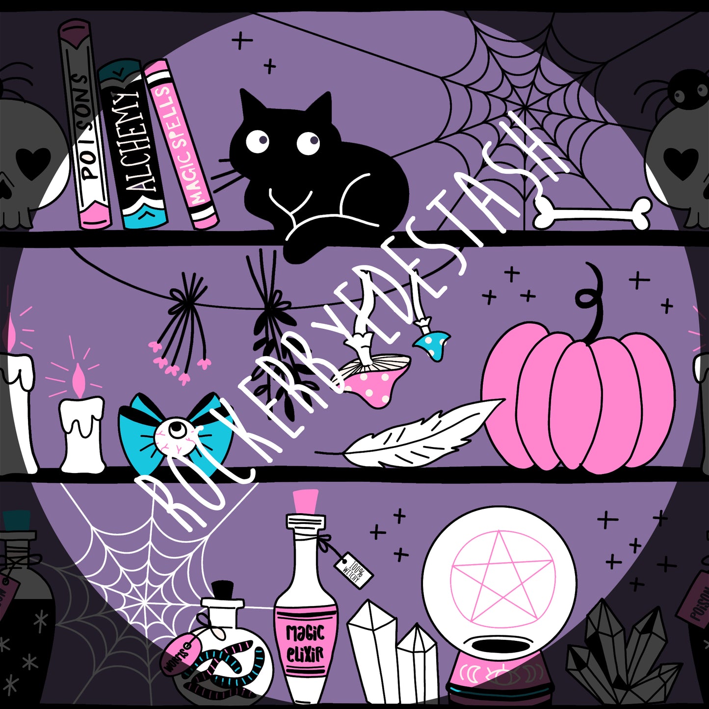 Athletic Sport Lycra - Round JJ Retail - Halloween Prints - Zombies, Bats, and more