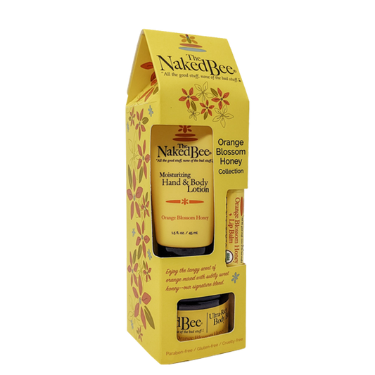 Orange Blossom Honey Gift Collection by The Naked Bee