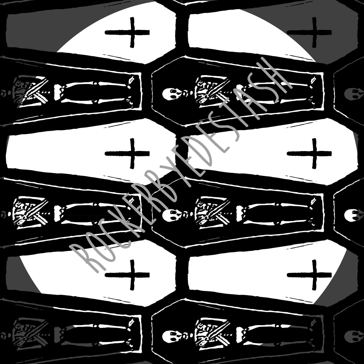 Athletic Sport Lycra - Round JJ Retail - Halloween Prints - Zombies, Bats, and more