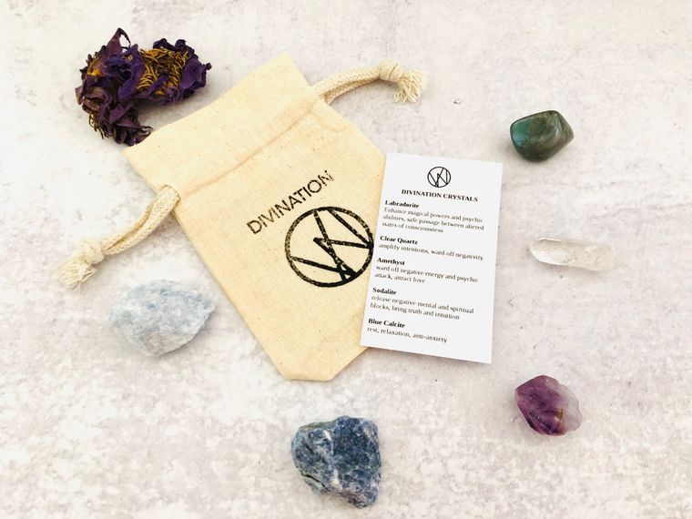 Crystal Set for Divination and Dreamwork by The Witch And Wand